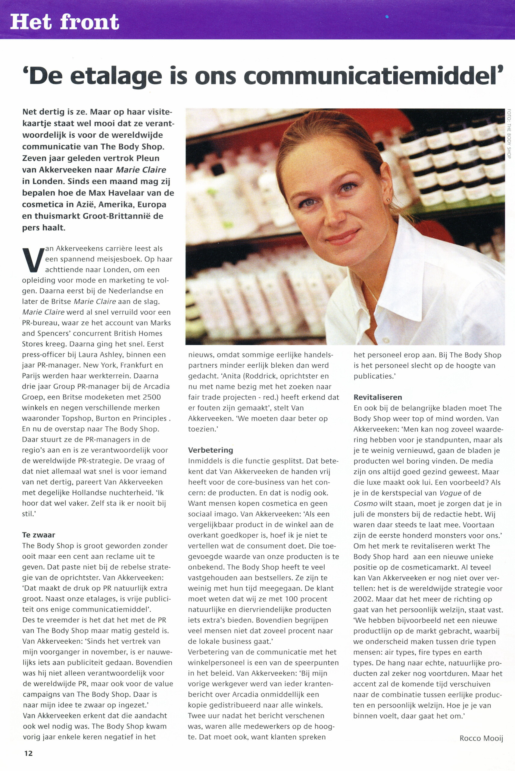 Pleun - The Body Shop